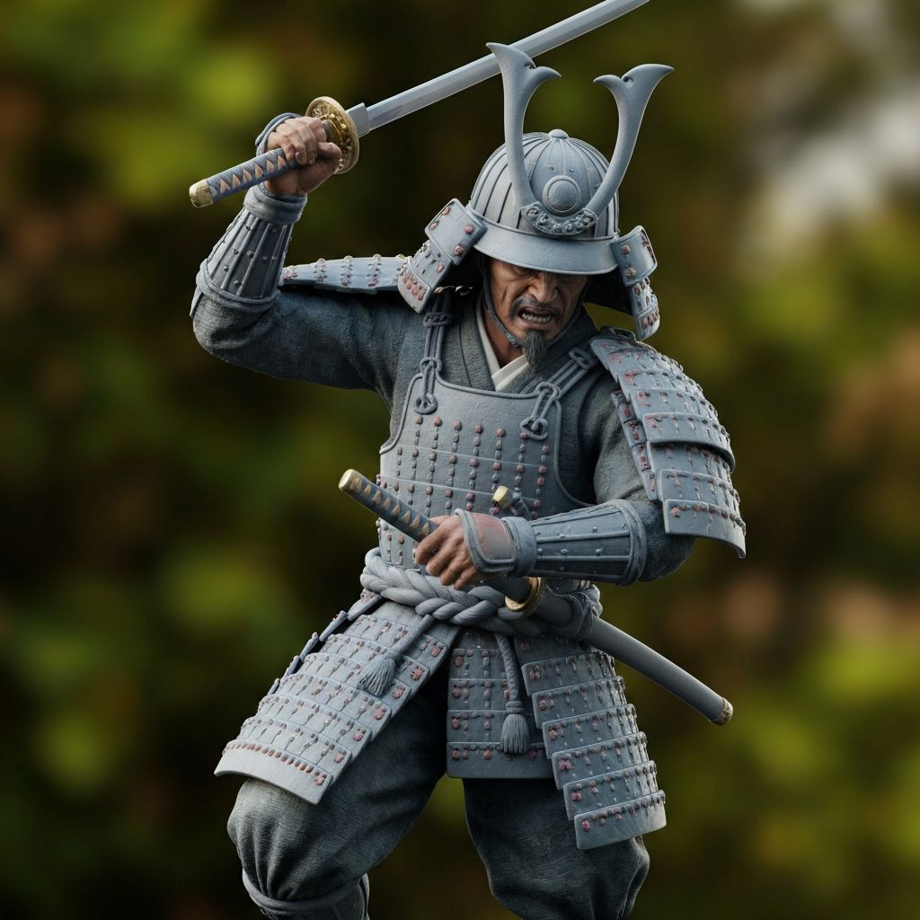 Guerrero Samurai - Muñecos